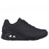 SNEAKER BLUCHER PISO UNO STAND ON AIR NEGRO PATIN ANTIDESLIZANTE