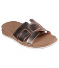 SKECHERS 114707 Sandalia DORADO