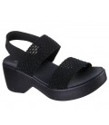 SKECHERS 119413 Sandalia Negro