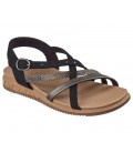 SKECHERS 114713 Sandalia Negro