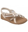SKECHERS 114713 Sandalia Blanco